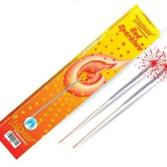 Red Colour Sparklers 15 CM